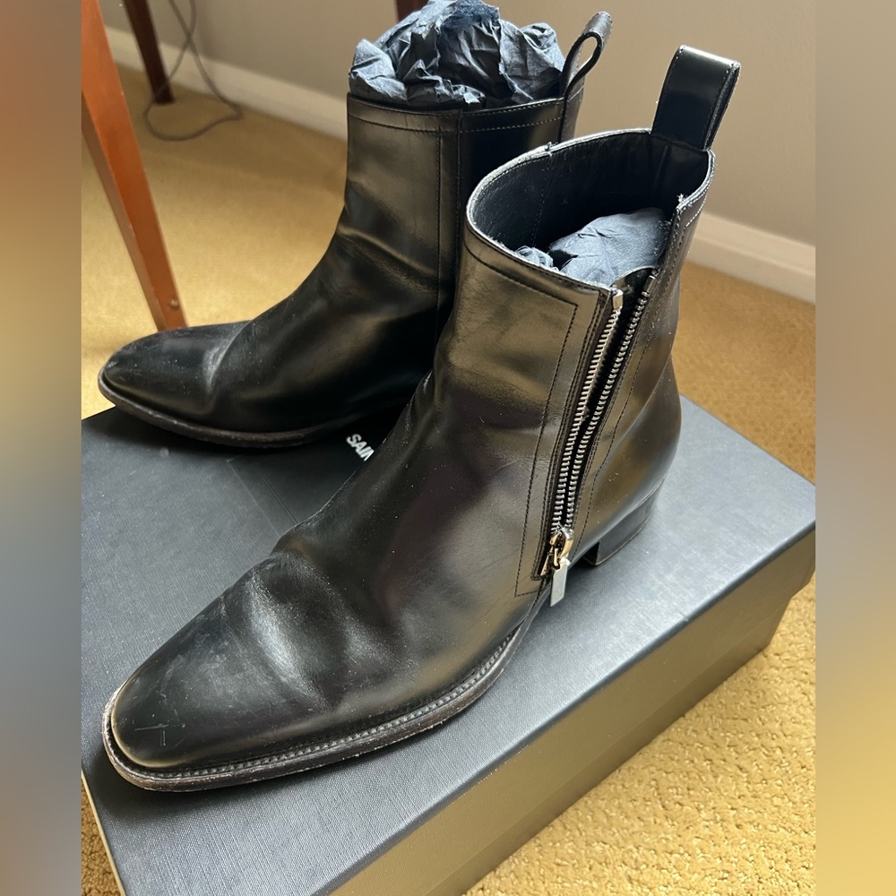 Saint Laurent black boots - Picture 4 of 15